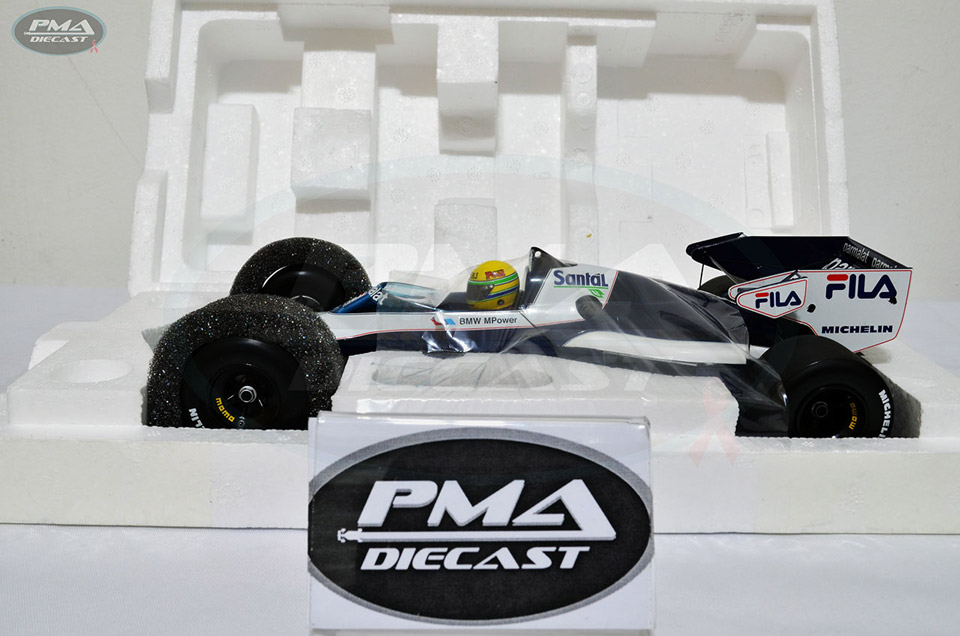 AYRTON SENNA 1983 BRABHAM BT52B 1:18